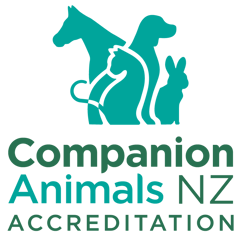 Companion animals accreditation logo